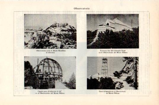LAMINA V44734: Observatorio del Monte Wilson, Estados Unidos