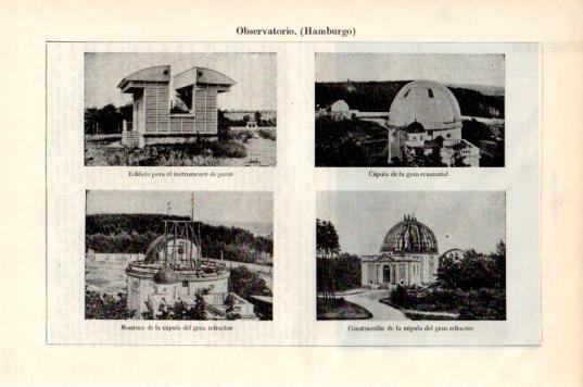 LAMINA V44733: Cupula del Observatorio de Hamburgo