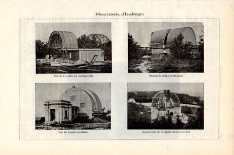 LAMINA V44732: Observatorio de Hamburgo