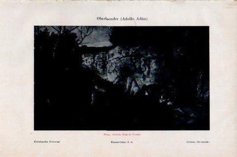 LAMINA V44720: Siesta por Oberlaender