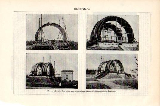 LAMINA V44731: Boveda cilindrica del Observatorio de Hamburgo