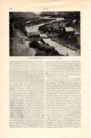 LAMINA V44770: Puente de Sogas en Paucartambo
