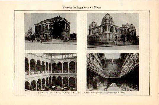 LAMINA V44655: Escuela de Ingenieros de Minas, Madrid