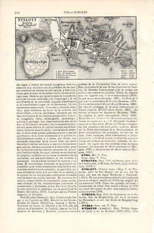 LAMINA V44707: Plano de Nyslott, Finlandia