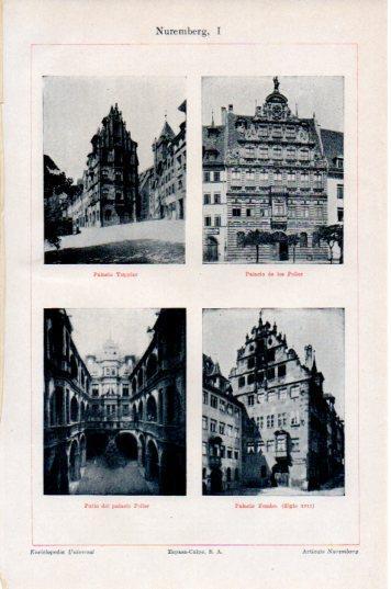 LAMINA V44699: Palacios Toppier, Peller y Fembo en Nuremberg
