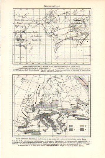 LAMINA V44690: Mapas periodo Nummulitico
