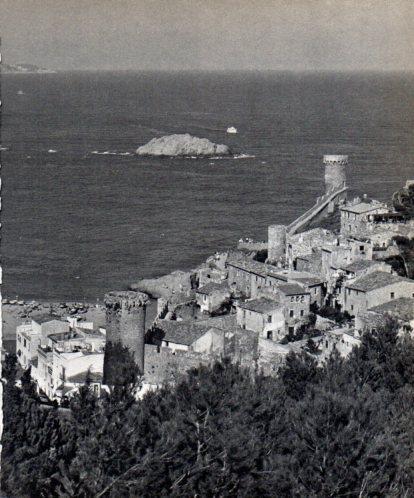 LAMINA V45403: Vista del Castell de Tossa de Mar