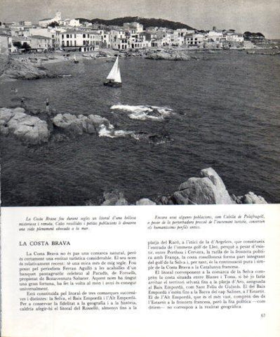 LAMINA V45401: Calella de Palafrugell vista des de el mar