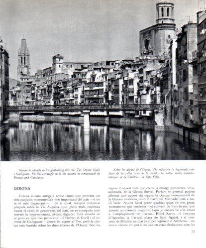 LAMINA V45394: Girona i el riu Onyar