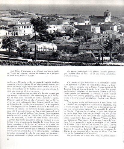 LAMINA V45389: Vista Sant Vicenç de Llavaneres o Montalt