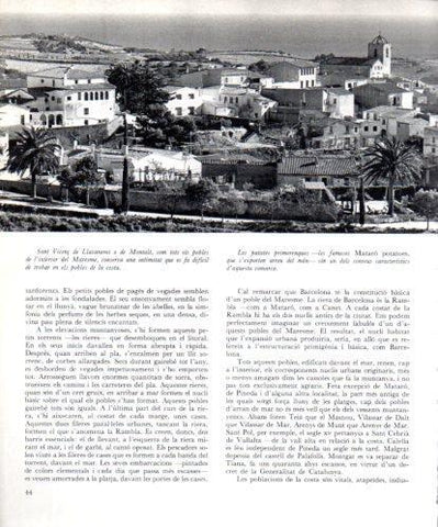 LAMINA V45389: Vista Sant Vicenç de Llavaneres o Montalt