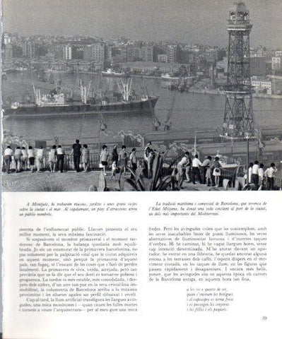 LAMINA V45387: Port de Barcelona vista aeria