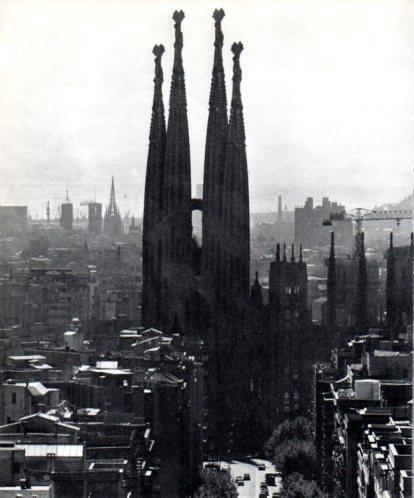 LAMINA V45381: Vista aeria Sagrada Familia, Barcelona