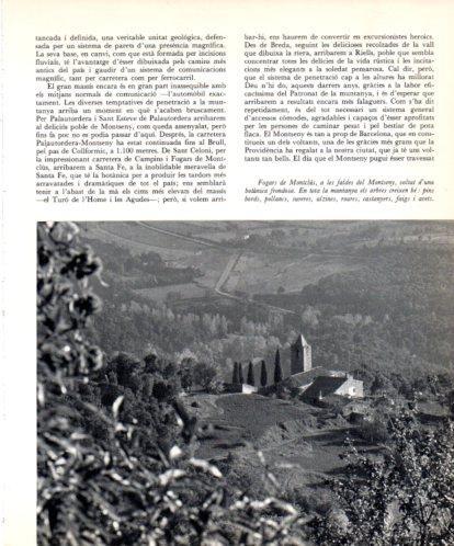 LAMINA V45430: Vista de Fogars de Montclus, Barcelona