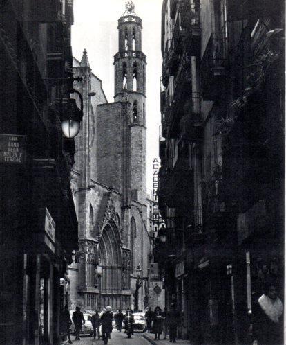 LAMINA V45374: Santa Maria del Mar, Barcelona