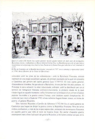 LAMINA V45340: El Pla de Comedies de la Rambla de Barcelona any 1787
