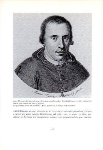 LAMINA V45324: Josep Climent bisbe de Barcelona
