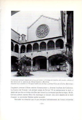 LAMINA V45321: Claustre Casa de la Caritat, Barcelona