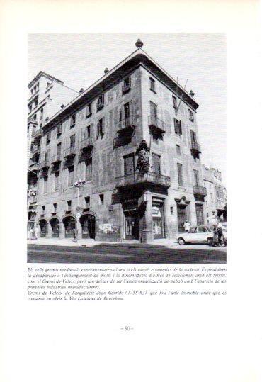 LAMINA V45318: Edifici Gremi de Velers, Barcelona