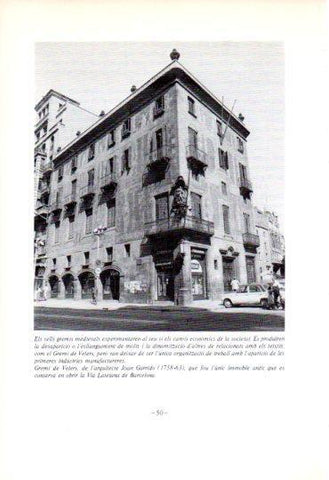 LAMINA V45318: Edifici Gremi de Velers, Barcelona