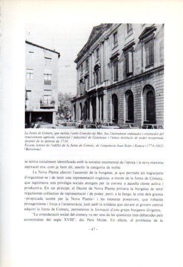 LAMINA V45316: Façana de la Junta de Comerç, Barcelona