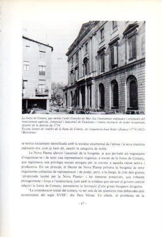 LAMINA V45316: Façana de la Junta de Comerç, Barcelona