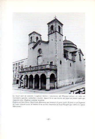LAMINA V45315: Esglesia de Sant Sever i Sant Carles Borromeu, Barcelona