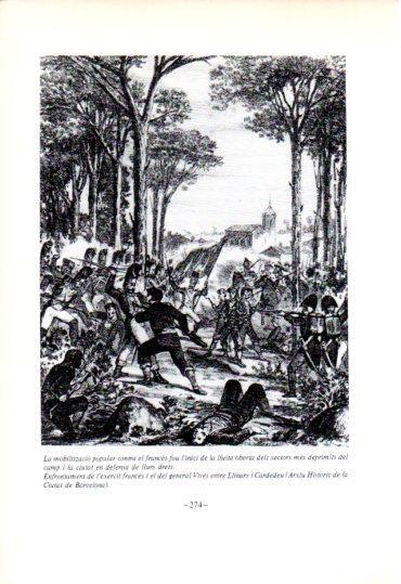 LAMINA V45341: Enfrontament de l'exercit frances i el del general Vives