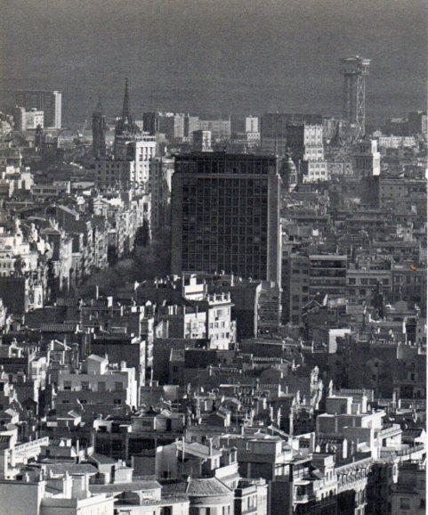LAMINA V45372: Vista aeria parcial de Barcelona