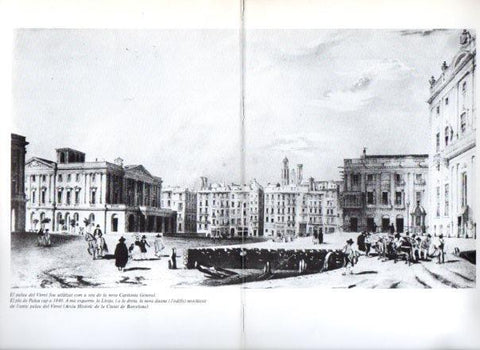 LAMINA V45369: Pla de Palau Llotja i aduana any 1840