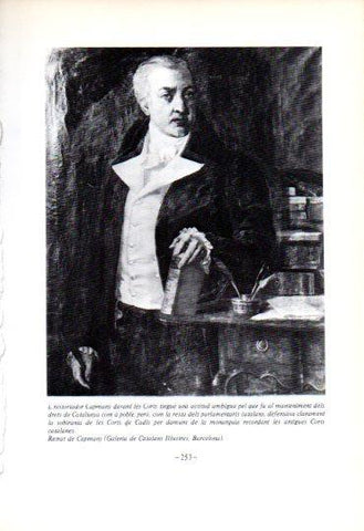 LAMINA V45354: Retrat de Capmany historiador