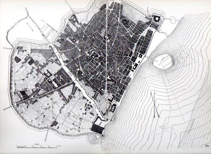 LAMINA V45358: Planol de Barcelona any 1492