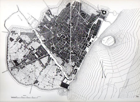 LAMINA V45358: Planol de Barcelona any 1492