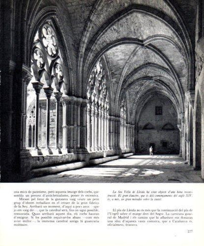 LAMINA V45502: Claustre de La Seu Vella de Lleida