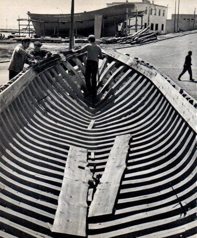 LAMINA V45559: Construccio de barques a Sant Carles de la Rapita