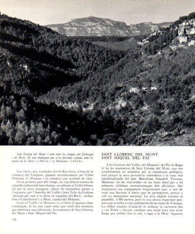 LAMINA V45445: Parc de Sant Llorenç del Munt