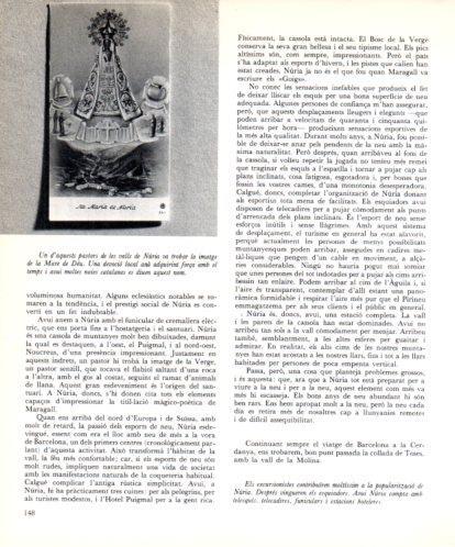 LAMINA V45440: La Mare de Deu de Nuria postal