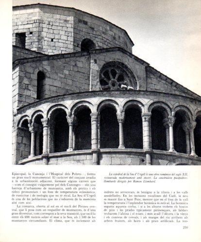 LAMINA V45493: Vista parcial Catedral de la Seu d'Urgell