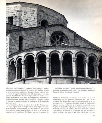 LAMINA V45493: Vista parcial Catedral de la Seu d'Urgell