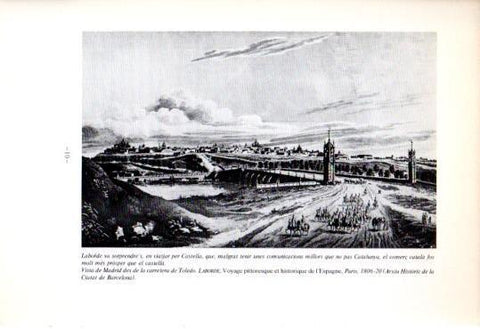 LAMINA V45311: Vista de Madrid per Laborde