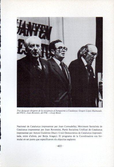 LAMINA V45145: G. Lopez Raimundo, Joan Raventos i Josep Benet