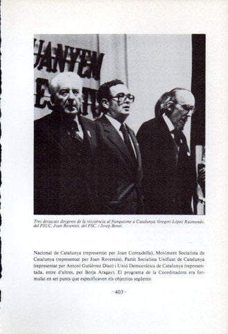 LAMINA V45145: G. Lopez Raimundo, Joan Raventos i Josep Benet