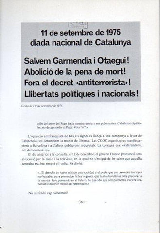 LAMINA V45139: Crida de 11 de setembre 1975