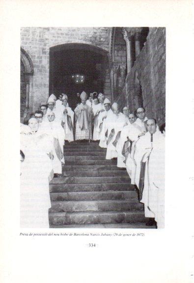 LAMINA V45133: Narcis Jubany presa de possessio 1972