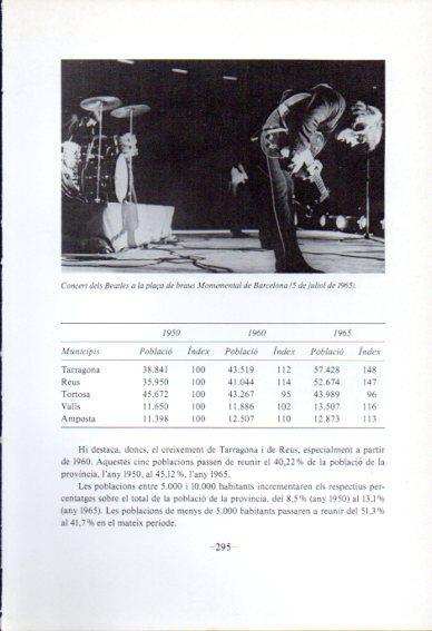 LAMINA V45127: Concert dels Beatles a la Monumental de Barcelona 1965