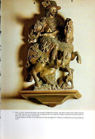LAMINA V45183: Imatge equestre de Sant Julia