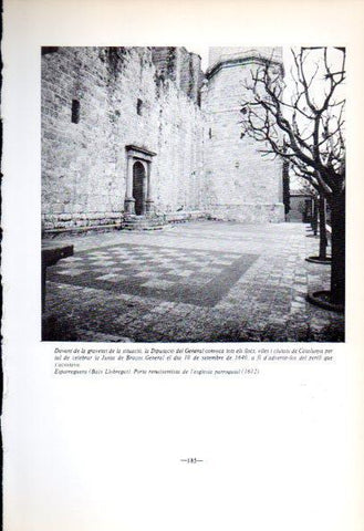 LAMINA V45178: Porta de l'esglesia, Esparreguera