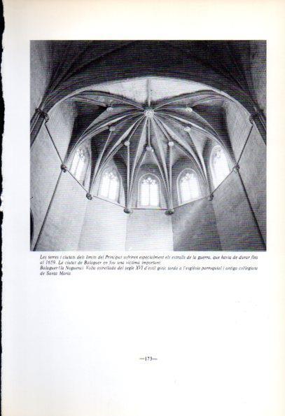 LAMINA V45176: Volta de l'esglesia de Santa Maria, Balaguer