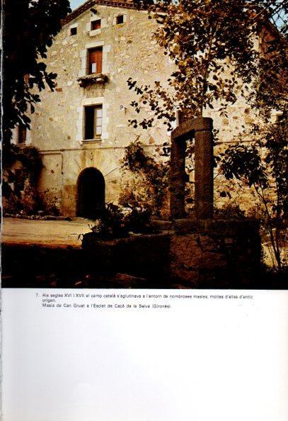 LAMINA V45168: Masia de Can Gruat a l'Esclet de Caça de la Selva