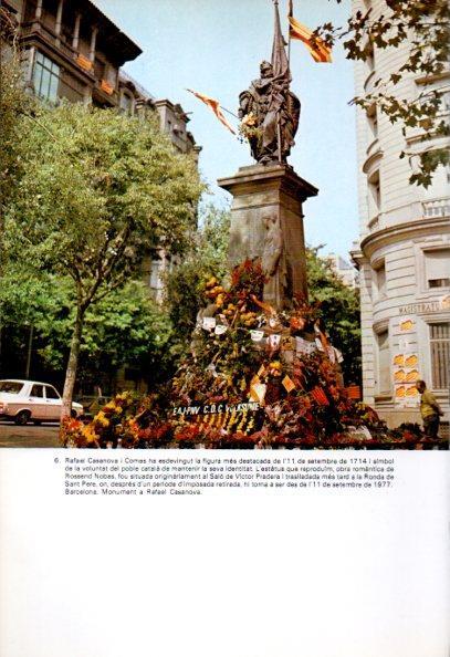LAMINA V45166: Monument a Rafael Casanova, Barcelona